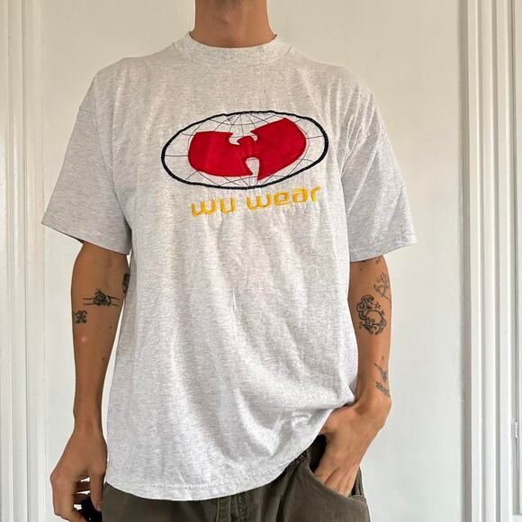 Rare Vintage 90s Wu Tang Wu Wear Graphic Rap Hip Hop Shirt - Picture 8 of 8